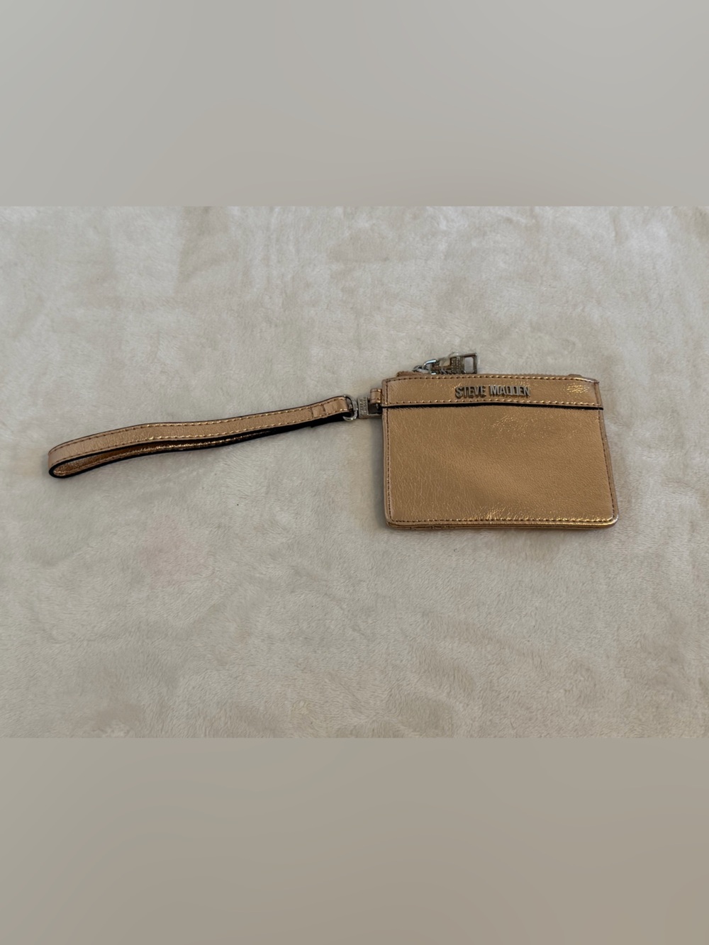 Michael Kors Metallic Rose Gold Wristlet with Card Holder. New condition